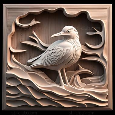 3D model st gull (STL)